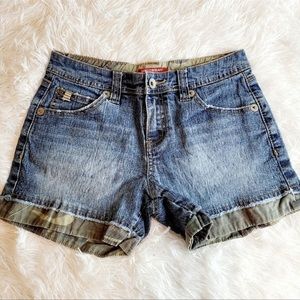 Unionbay stretch girls denim shorts